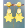 CARAMBOLE Jaune - Francine BRAMLI Paris