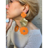 LILAS LG orange doré - Francine BRAMLI Paris