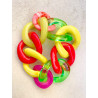 Bracelet TONY Maillons multicolores, à enfiler - FRANCINE BRAMLI Paris