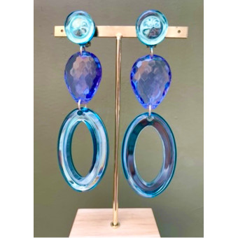 MUSCADE Goutte bleu - Francine BRAMLI Paris