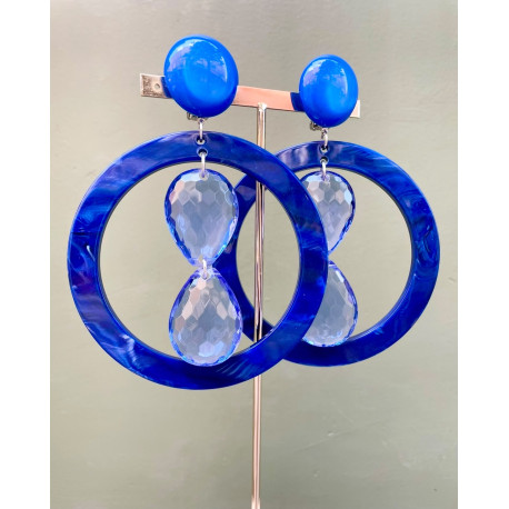 VERONICA Goutte bleu - Francine BRAMLI Paris