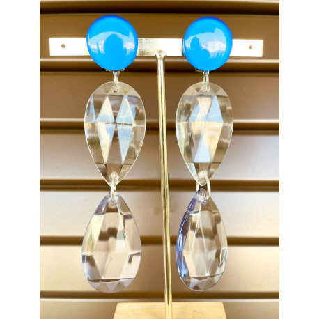 GOUTTE Bleu transparent - Francine BRAMLI Paris