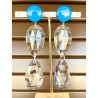 GOUTTE Bleu transparent - Francine BRAMLI Paris