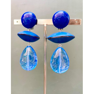 CUBA Longue Bleu - Francine BRAMLI Paris