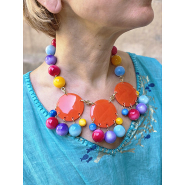 Collier JEMMY Multicolore - Francine BRAMLI Paris