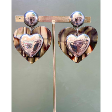 LOVE Onyx & Argent - Francine BRAMLI Paris