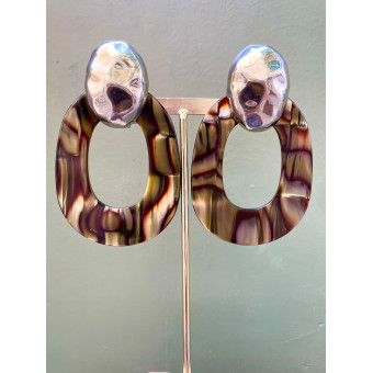 HABANERO Onyx & argent - Francine BRAMLI Paris