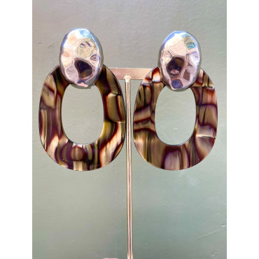 HABANERO Onyx & argent - Francine BRAMLI Paris