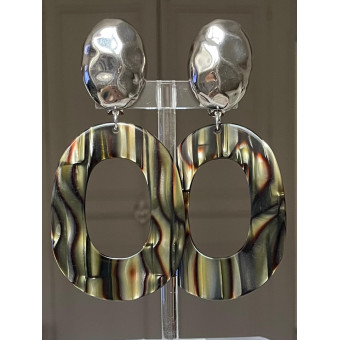 HABANERO Onyx & argent - Francine BRAMLI Paris