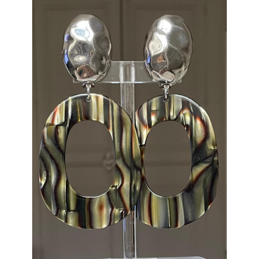 HABANERO Onyx & argent - Francine BRAMLI Paris