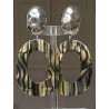 HABANERO Onyx & argent - Francine BRAMLI Paris