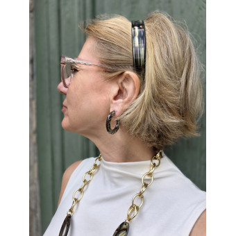 VERONA acétate onyx - Francine BRAMLI Paris