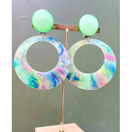 CLOE Vert Marbré - Francine BRAMLI Paris