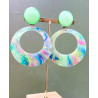 CLOE Vert Marbré - Francine BRAMLI Paris