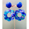 LILAS Bleu vert violet - Francine BRAMLI Paris
