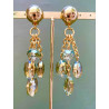 ROSALINE cristal kaki - Francine BRAMLI Paris