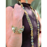 Bracelet SANDRO Vert kaki - Francine BRAMLI Paris