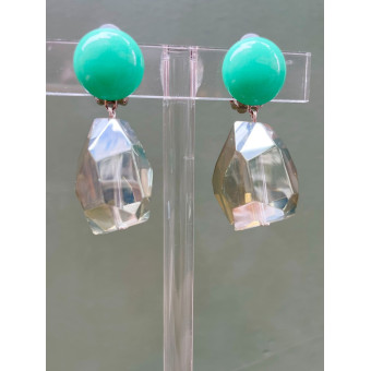 SUZY cristal Vert - Francine BRAMLI Paris