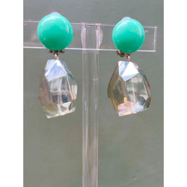 SUZY cristal Vert - Francine BRAMLI Paris