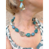 Collier RUDDY Vert - Francine BRAMLI Paris
