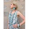 Sautoir LORENZO Vert - Francine BRAMLI Paris collier