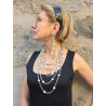 Collier CASSIUS perles nacrées - Francine BRAMLI Paris