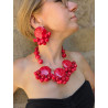 Collier JELLYPOP Rouge - Francine BRAMLI Paris