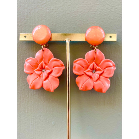 GARDENIA corail - Francine BRAMLI Paris