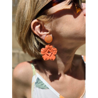 GARDENIA corail - Francine BRAMLI Paris