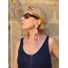 CAYENNE MUSCADE rose - Francine BRAMLI Paris