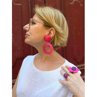 DOLLY Rose Fuchsia - Francine BRAMLI Paris