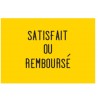 Magnet SATISFAIT ou REMBOURSE - DLP