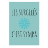 Magnet Les SURGELES c'est SYMPA - DLP