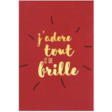 Magnet J'ADORE tout ce qui BRILLE - DLP