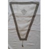Brise-Bise Lin Ecru/Beige N°206  Rideau 60 x 80