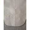 Store Lin Ecru Cantonnière BRODE 60 x 150   Rideau N°308