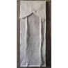 Store Lin Ecru Cantonnière PLIS/NOEUD 45 x 120   Rideau N°316
