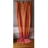 Rideau Coton Viscose Orange/Rose 110 X 270 N°413 IDEA PLUS