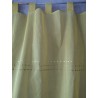 Paire de Rideaux Organdi Citron vert Brodé 105 X 250 N°415