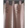 Paire de Rideaux LEA D'AUBRAY Rose 135 X 270 N°421