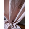 Paire de Rideaux LEA D'AUBRAY Rose 135 X 270 N°421