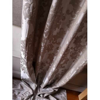 Paire de Rideaux Beige  Cie DES ETOFFES 140 X 300 N°424