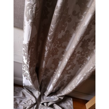 Paire de Rideaux Beige  Cie DES ETOFFES 140 X 300 N°424