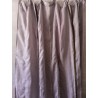 Paire de Rideaux Lin Prune Rubans Couleur Nouettes 160 x 290 N°435