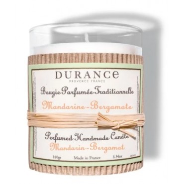 Bougie MANDARINE BERGAMOTE - DURANCE