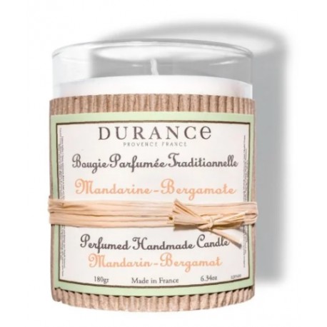 Bougie MANDARINE BERGAMOTE - DURANCE