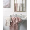 Serviette de Toilette PETITE INDIENNE Rose - MATHILDE M
