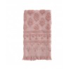 Serviette d'Invité PETITE INDIENNE Rose - MATHILDE M