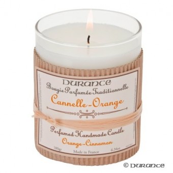 Bougie Parfumée Durance Cannelle-Orange