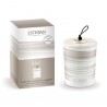 Bougie Déco Parfumée Rechargeable ESTEBAN - Rêve Blanc